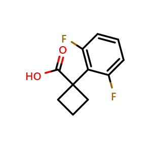 1-(2,6-Difluorophenyl)cyclobutanecarboxylic acid