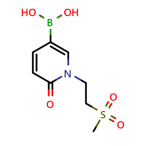 1-[2-(Methylsulfonyl)ethyl]-6-oxo-1,6-dihydropyridine-3-boronic acid
