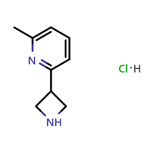 2-(3-Azetidinyl)-6-methylpyridine hydrochloride