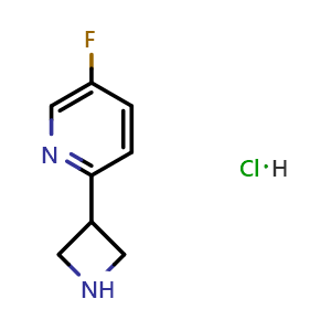 2-(3-Azetidinyl)-5-fluoropyridine hydrochloride