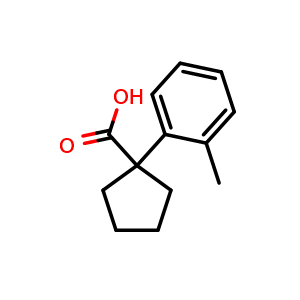 1-(2-Methylphenyl)cyclopentanecarboxylic acid