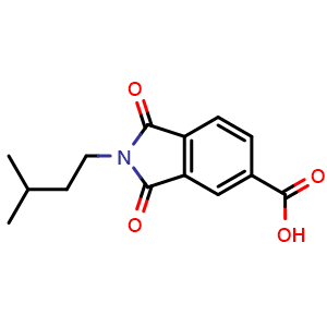 2-Isopentyl-1,3-dioxoisoindoline-5-carboxylic acid