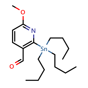 6-Methoxy-2-(tributylstannyl)nicotinaldehyde