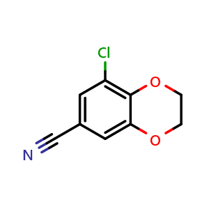 8-Chloro-2,3-dihydrobenzo[b][1,4]dioxine-6-carbonitrile