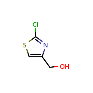 Chemical structure of (2-Chlorothiazol-4-yl)methanol , CAS 5198-85-6, AChemBlock X192684