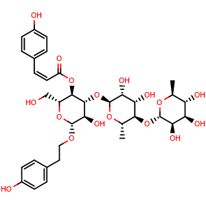 Chemical structure of cis- Ligupurpuroside B , CAS 350588-96-4, AChemBlock X192685