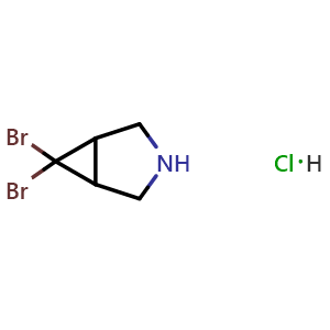6,6-Dibromo-3-azabicyclo[3.1.0]hexane hydrochloride