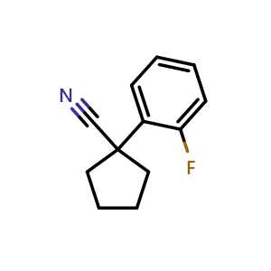 1-(2-Fluorophenyl)cyclopentanecarbonitrile