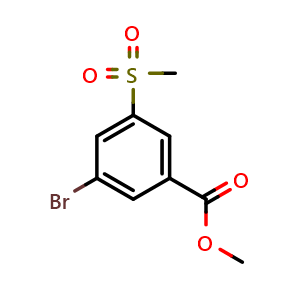 methyl 3-bromo-5-methanesulfonylbenzoate