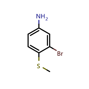 3-Bromo-4-(methylthio)aniline