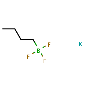 Chemical structure of Potassium Butyltrifluoroborate , CAS 444343-55-9, AChemBlock X192896