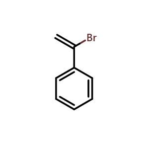 Chemical structure of alpha-Bromostyrene , CAS 98-81-7, AChemBlock X193058