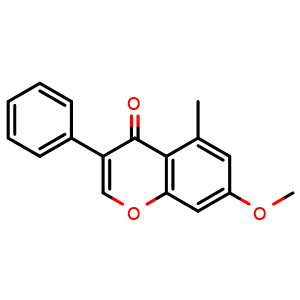 5-Methyl-7-methoxyisoflavone, from Geranium wilfordii Maxim.