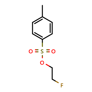 Chemical structure of 2-Fluoroethyl Tosylate , CAS 383-50-6, AChemBlock X193124