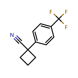 1-[4-(Trifluoromethyl)phenyl]cyclobutanecarbonitrile