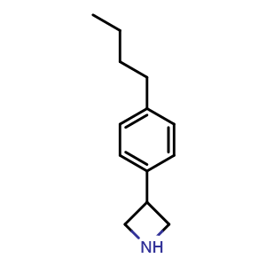 3-(4-Butylphenyl)azetidine