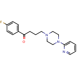 Chemical structure of Azaperone , CAS 1649-18-9, AChemBlock X193284