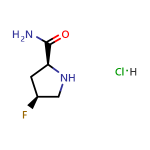 (2S,4S)-4-Fluoropyrrolidine-2-carboxamide hydrochloride