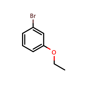 Chemical structure of 3-Bromophenetole , CAS 2655-84-7, AChemBlock X193345