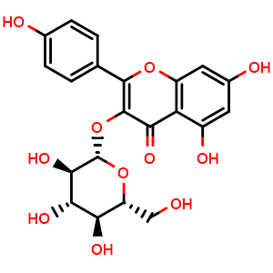 Kaempferol 3-beta-D-Glucoside