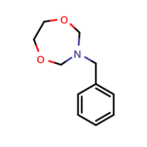 Chemical structure of 3-Benzyl-1,5,3-dioxazepane , CAS 1019208-03-7, AChemBlock X193458