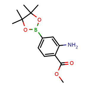 methyl 2-amino-4-(4,4,5,5-tetramethyl-1,3,2-dioxaborolan-2-yl)benzoate