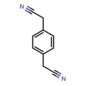 Chemical structure of 1,4-Phenylenediacetonitrile , CAS 622-75-3, AChemBlock X193479
