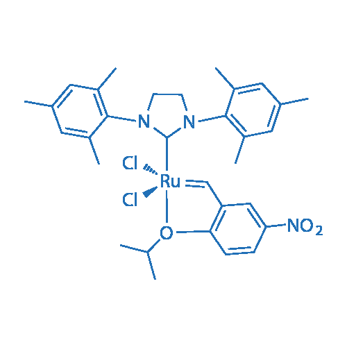 Chemical structure of nitro-Grela , CAS 502964-52-5, AChemBlock X193505