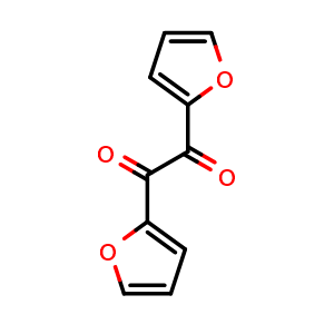 Chemical structure of Furil , CAS 492-94-4, AChemBlock X193518