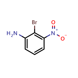 Chemical structure of 2-Bromo-3-nitroaniline , CAS 35757-20-1, AChemBlock X193566
