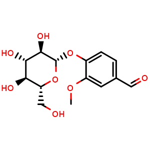 4-(beta-D-Glucopyranosyloxy)-3-methoxybenzaldehyde