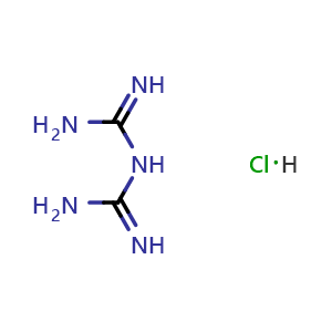 Chemical structure of Biguanide hydrochloride , CAS 4761-93-7, AChemBlock X193643