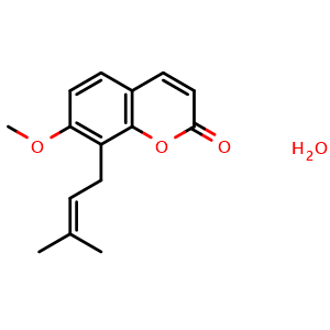 Chemical structure of Osthol hydrate , CAS 69219-24-5, AChemBlock X193653