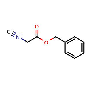 Chemical structure of Benzyl 2-Isocyanoacetate , CAS 41995-26-0, AChemBlock X193671