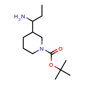1-Boc-3-(1-aminopropyl)piperidine