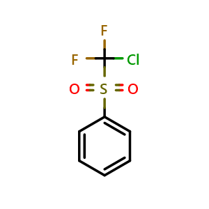 Chemical structure of Chlorodifluoromethyl Phenyl Sulfone , CAS 930836-30-9, AChemBlock X193704