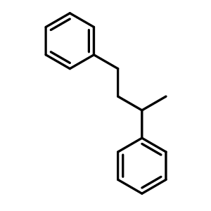 Chemical structure of Butane-1,3-diyldibenzene , CAS 1520-44-1, AChemBlock X193705