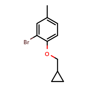 3-Bromo-4-(cyclopropylmethoxy)toluene