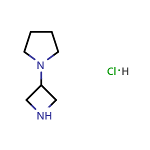 1-(3-Azetidinyl)pyrrolidine hydrochloride