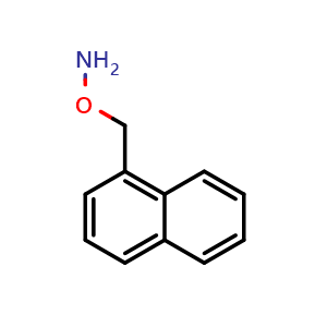 Chemical structure of O-(1-Naphthylmethyl)hydroxylamine , CAS 54484-68-3, AChemBlock X193828