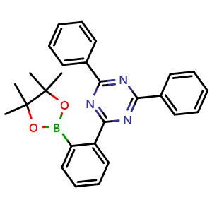 2,4-diphenyl-6-(2-(4,4,5,5-tetramethyl-1,3,2-dioxaborolan-2-yl)phenyl)-1,3,5-triazine