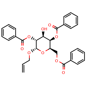 Allyl 2,4,6-Tri-O-benzoyl-alpha-D-galactopyranoside