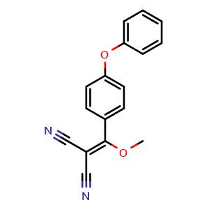 2-[Methoxy(4-phenoxyphenyl)methylene]malononitrile