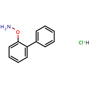 Chemical structure of O-(2-Biphenylyl)hydroxylamine hydrochloride , CAS 83486-76-4, AChemBlock X193923