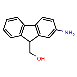 Chemical structure of (2-Amino-9H-fluoren-9-yl)methanol , CAS 162021-14-9, AChemBlock X193952