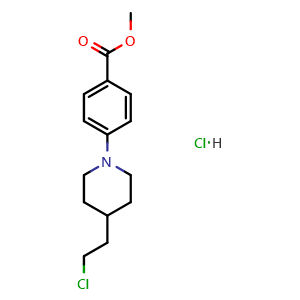 Methyl 4-[4-(2-Chloroethyl)-1-piperidyl]benzoate hydrochloride