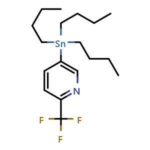 5-(Tributylstannyl)-2-(trifluoromethyl)pyridine