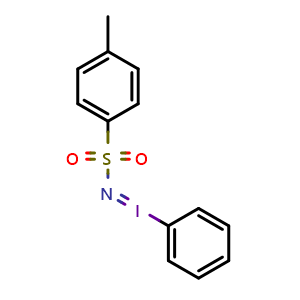 Chemical structure of [(N-Tosylimino)iodo]benzene , CAS 55962-05-5, AChemBlock X194017