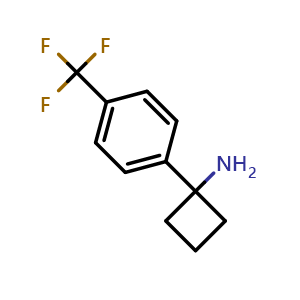 1-[4-(Trifluoromethyl)phenyl]cyclobutanamine
