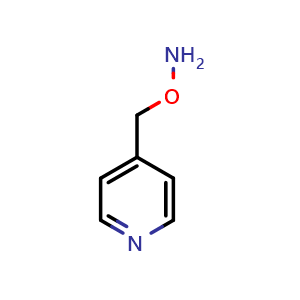 Chemical structure of O-(4-Pyridylmethyl)hydroxylamine , CAS 79349-78-3, AChemBlock X194105